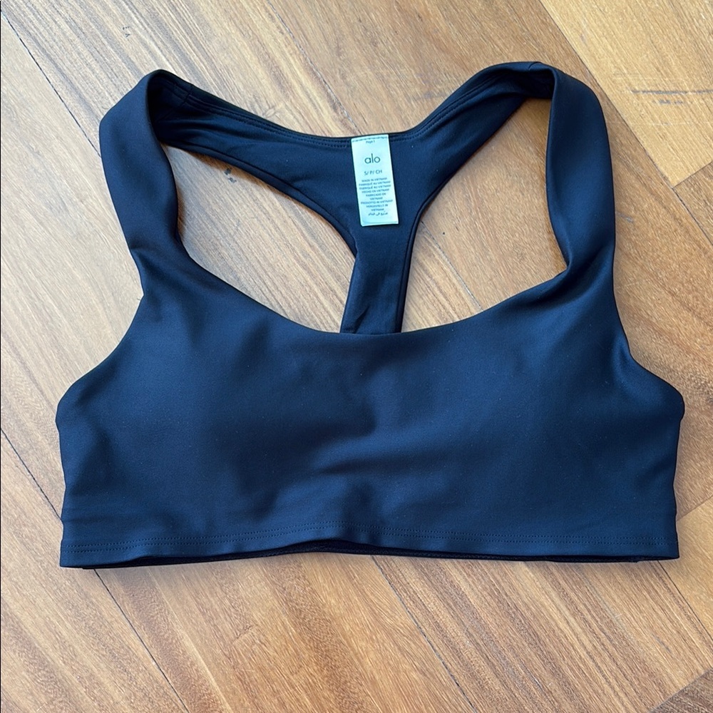 ALO Yoga Black Sports Bra